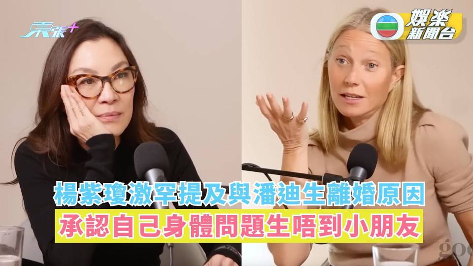 楊紫瓊激罕提及與潘迪生離婚原因 承認自己身體問題生唔到小朋友